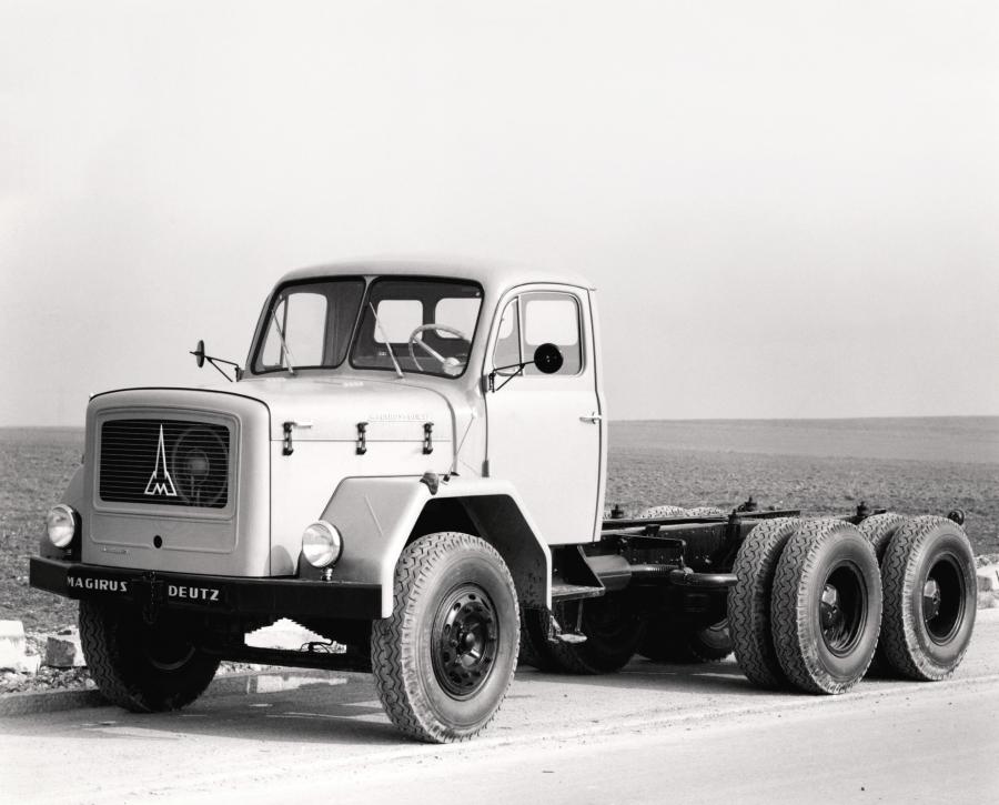  Magirus-Deutz Saturn 200D 22L 6x4 Fahrgestell 1958 года  (фото 1 из 1)